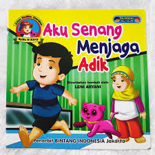 AKU SENANG MENJAGA ADIK