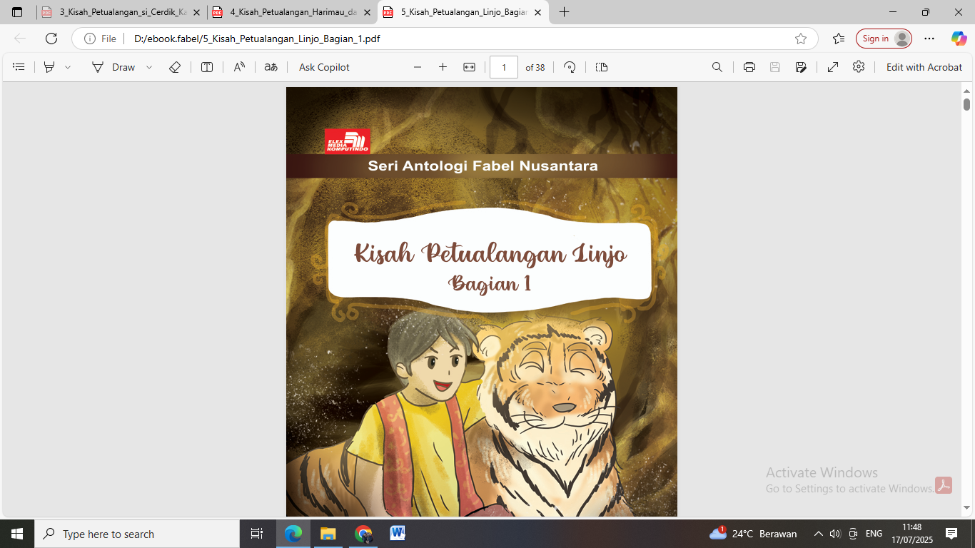 Kisah Petualangan si Cerdik Kancil