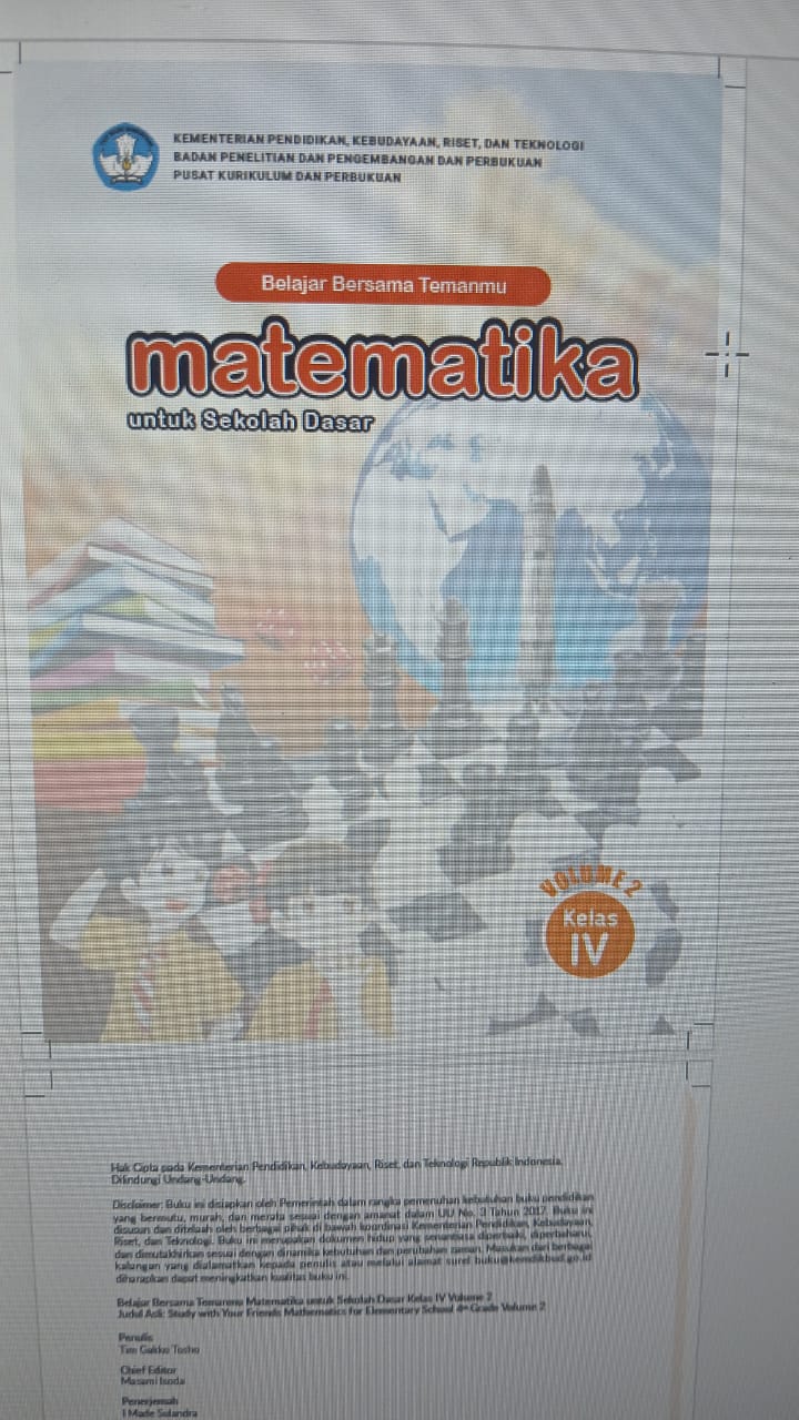 MATEMATIKA SEKOLAH DASAR KLS 4 VOL 2
