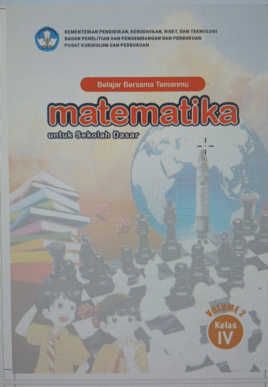 matematika untuk Sekolah Dasar volume 2 kelas 4 SD