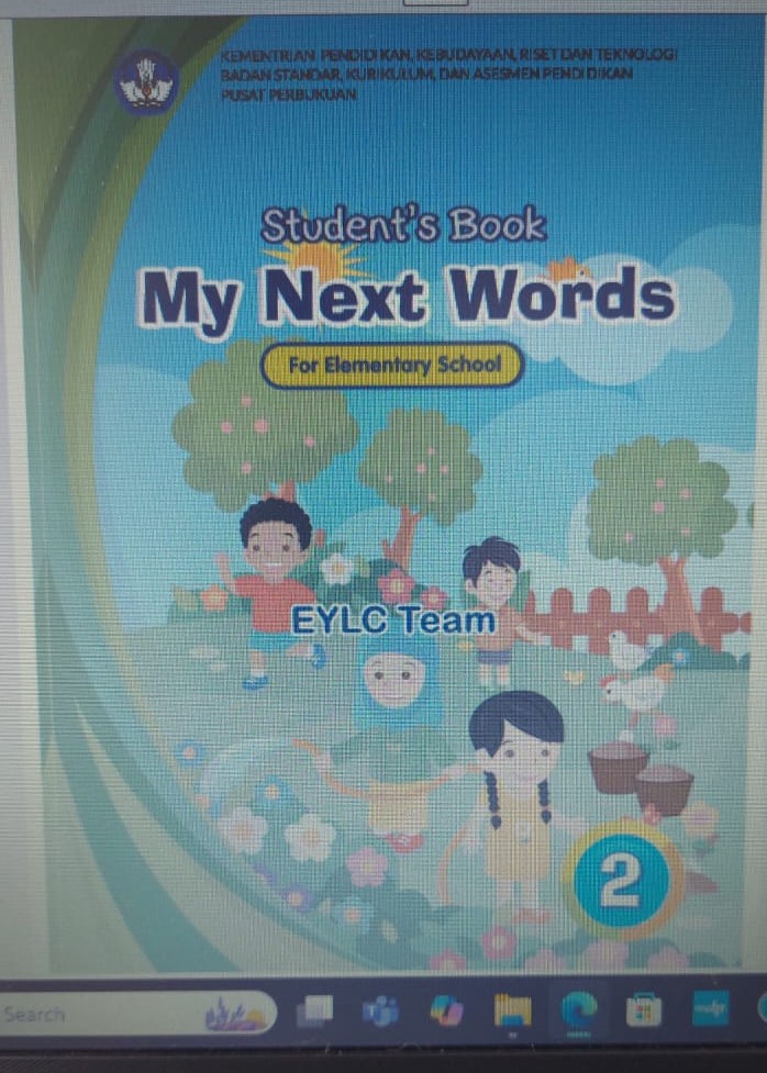 STUDENT BOOK MY NEXT WORD